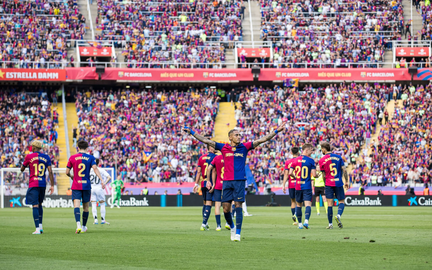 El FC Barcelona presentó su XI para buscar el título de LaLiga