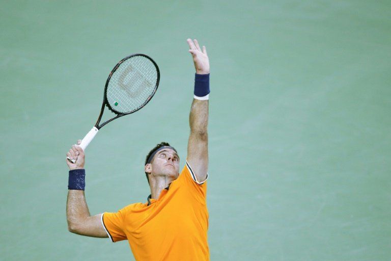 Del Potro pasa por encima de Young en su debut en el Abierto de Estados Unidos