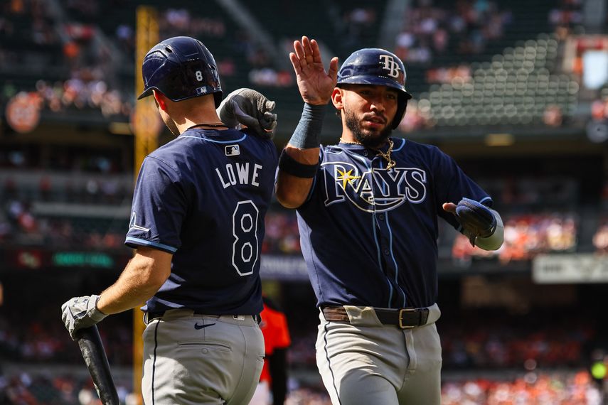 MLB: José Caballero conecta su tercer cuadrangular de la temporada