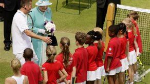 La reina llega a Wimbledon