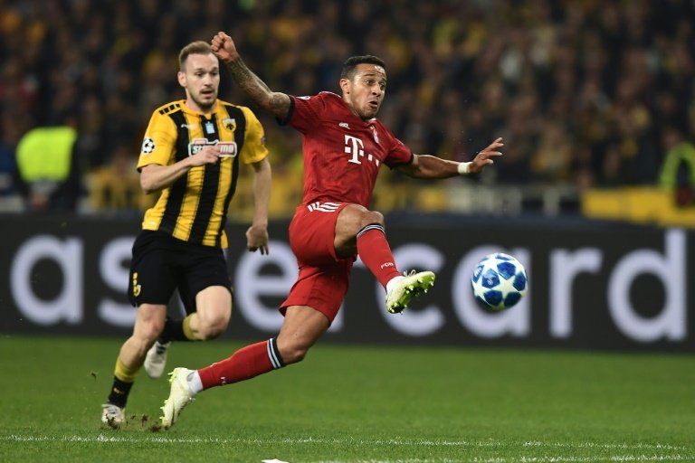 Thiago y Coman de vuelta con el Bayern de Múnich tras sus lesiones de tobillo
