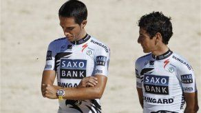 Contador afronta los cuestionamientos al iniciar el Tour