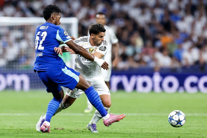 Champions League: Números de Michael Amir Murillo en su debut vs Real Madrid