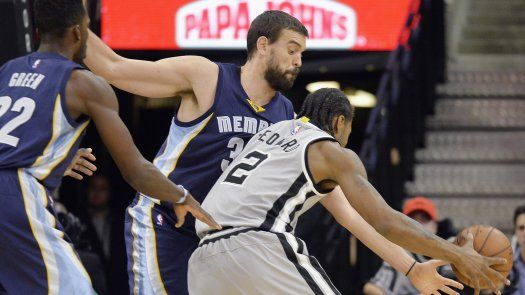 Los Spurs cortan la racha de Grizzlies con victoria 92-82