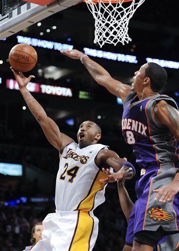 NBA: Lakers 108, Suns 88; en novena victoria seguida