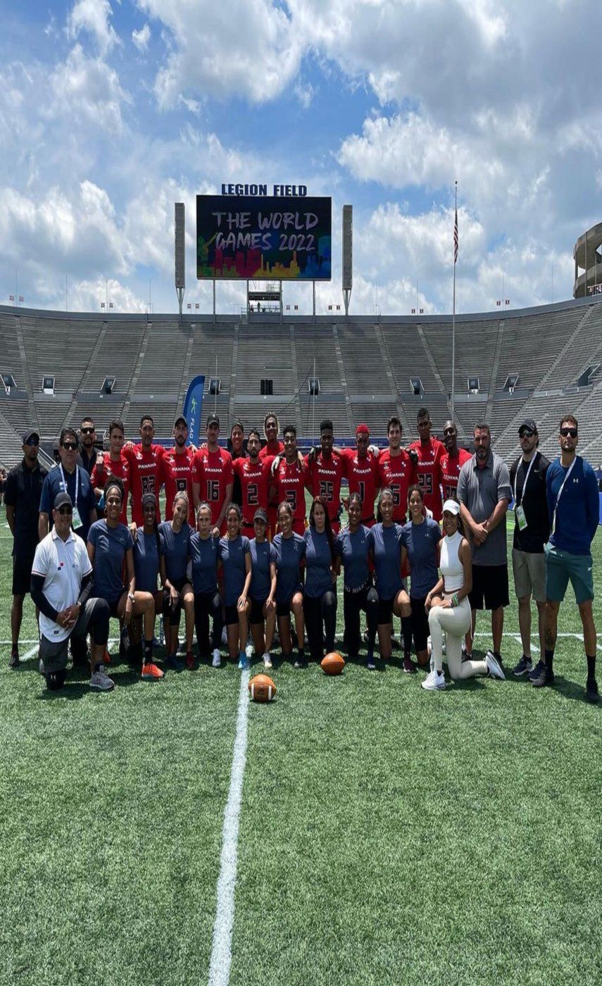 Juegos Mundiales 2022: Panamá debutá en el Flag Football.