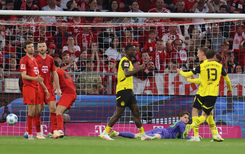 Bayern Múnich empata con el Borussia Dortmund