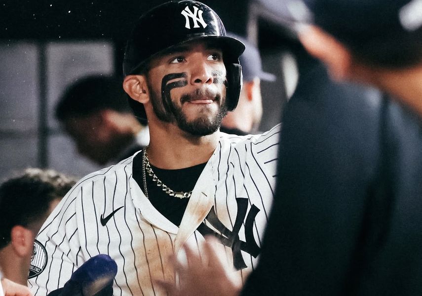MLB: José Caballero brilló en triunfo contundente de Yankees ante Boston