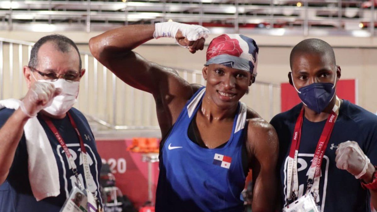 Atheyna Bylon clasifica a cuartos de final en boxeo de Tokyo 2020.