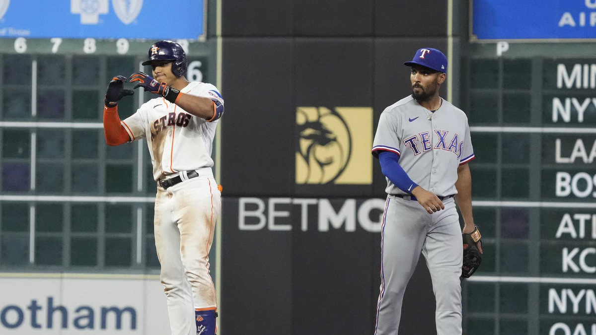 Astros de Houston pierden segundo juego de serie contra Rangers