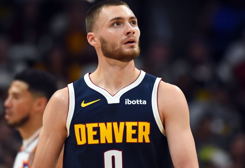NBA: Christian Braun de los Nuggets sufre esguince en el tobillo y es baja indefinidamente