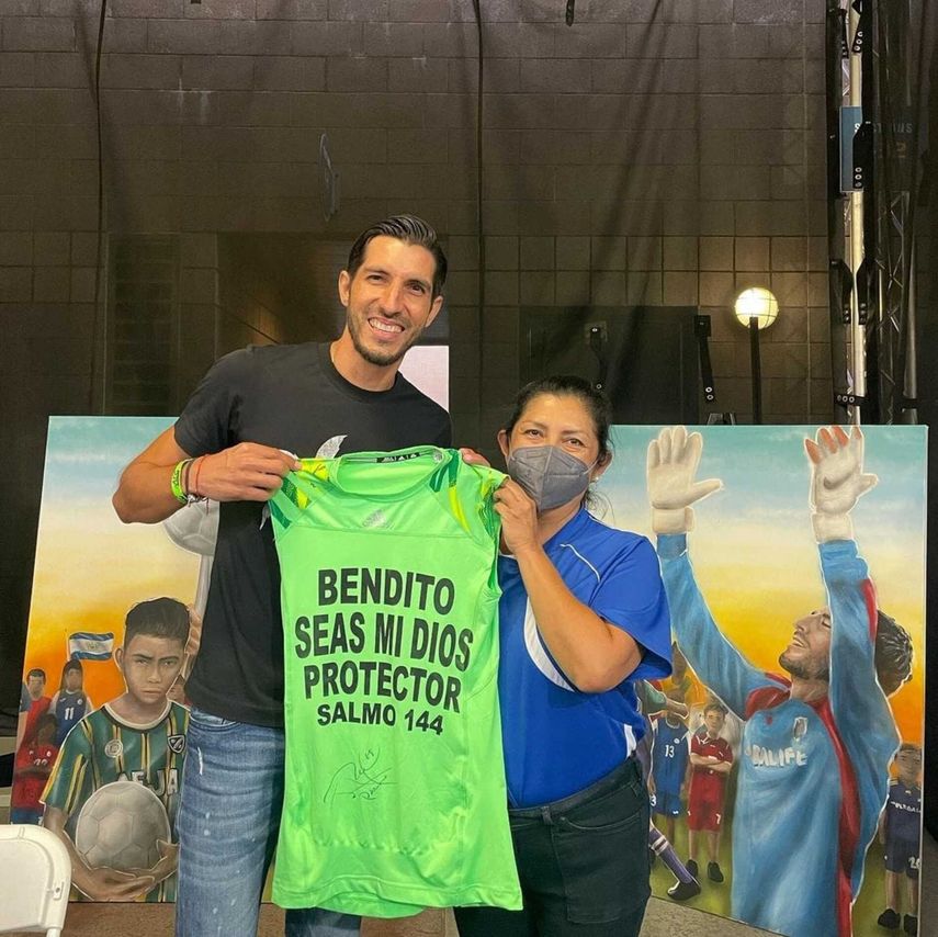 Jaime Penedo presente en el pratrimonio de LA Galaxy