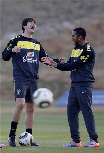 Mundial: Brasil echó de menos a Kaká y Robinho