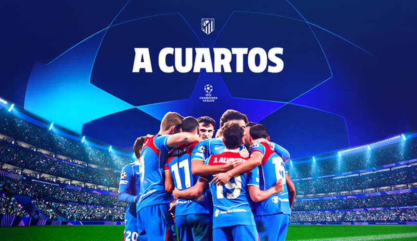 Champions League: Atlético de Madrid se cita con el FC Barcelona en cuartos