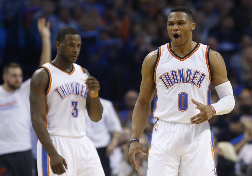 Westbrook y el Thunder vencen a diezmados Pelicans