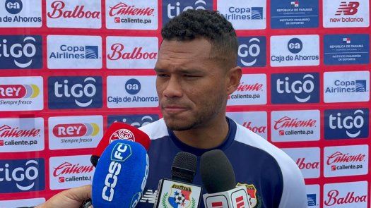 Vengo con mucha hambre, con muchas ganas para la Copa Oro, Rolando Blackburn&nbsp;