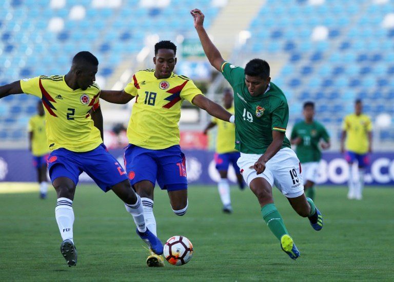 Colombia vence a Bolivia 1-0 y toma impulso en el Sudamericano Sub-20