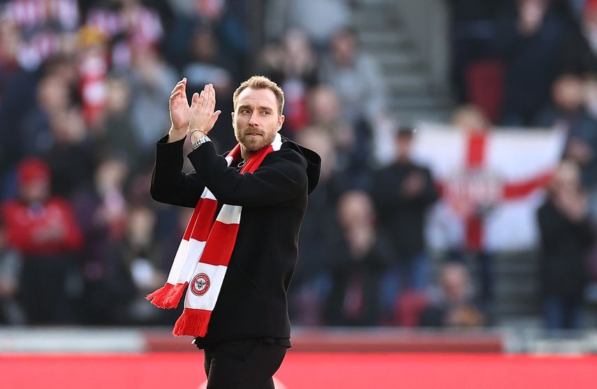 Christian Eriksen es convocado por primera vez con el Brentford