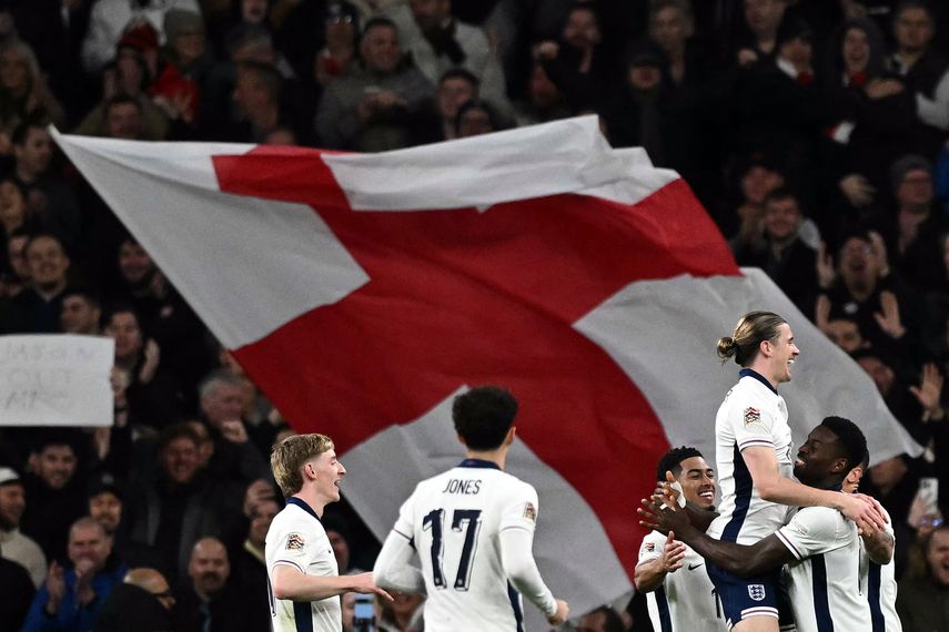 Nations League: Inglaterra golea a Irlanda y asciende a la Liga A