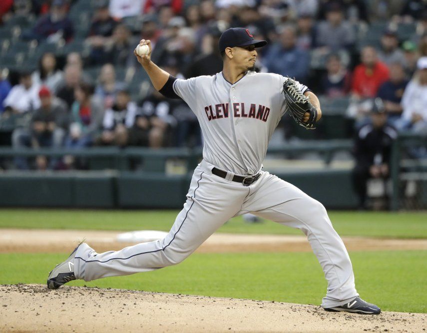 Carrasco poncha a 11 e Indios vencen 4-0 a Medias Blancas