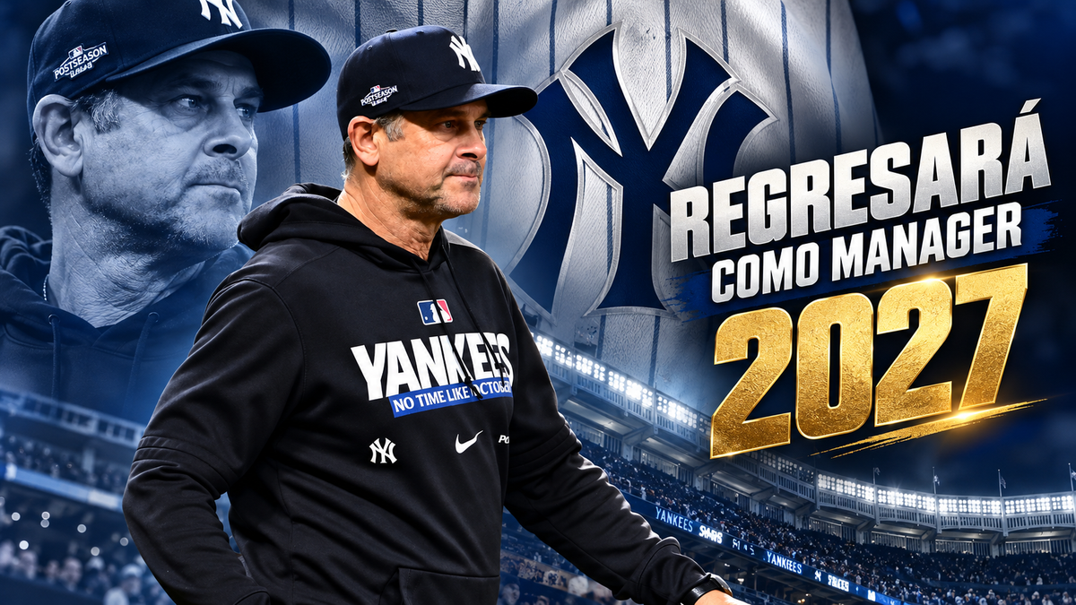 MLB: Aaron Boone regresaría con los Yankees en 2027