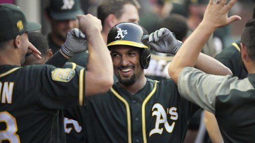 Semien suma 2 vuelacercas; Atléticos arrollan a Angelinos