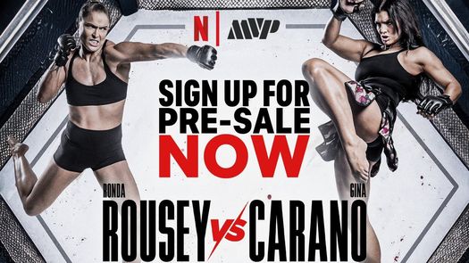 Históricas Ronda Rousey y Gina Carano se enfrentarán en evento de MMA en Netflix Históricas Ronda Rousey y Gina Carano se enfrentarán en evento de MMA en Netflix