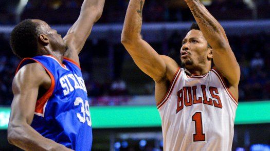 Gasol y Rose guían a Bulls hacia victoria sobre 76ers