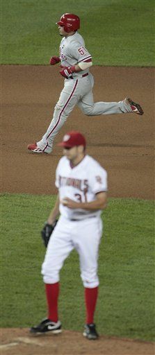 MLB: Filis 5, Nacionales 3; 5 jonrones dan triunfo a Martí­nez