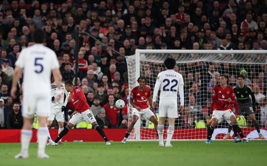 Leeds United ganó importante duelo ante el Manchester United
