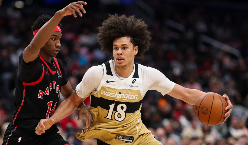 NBA: Kyshawn George sufre desgarro y es baja para los Wizards