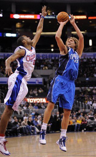 NBA: Mavericks 93, Clippers 84; Nowitzki brilla