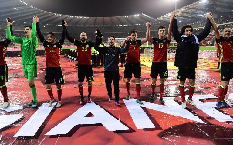 Bélgica se da un festín ante Estonia (8-1), Portugal y Holanda cumplen