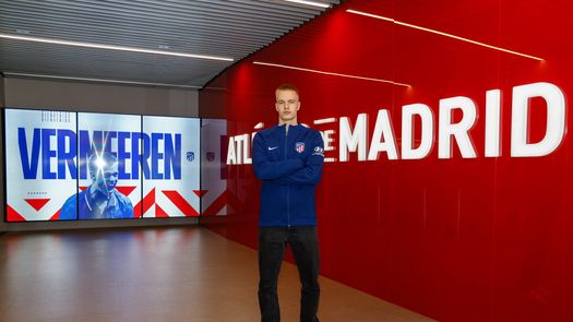 El Atlético de Madrid anuncia el fichaje del joven belga Arthur Vermeeren