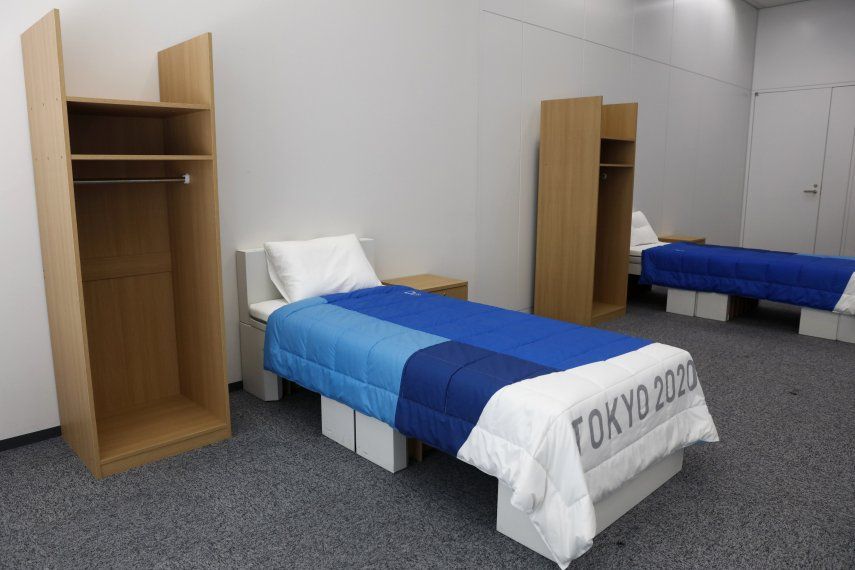 La Villa Olímpica de Tokio tendrá camas hechas de cartón