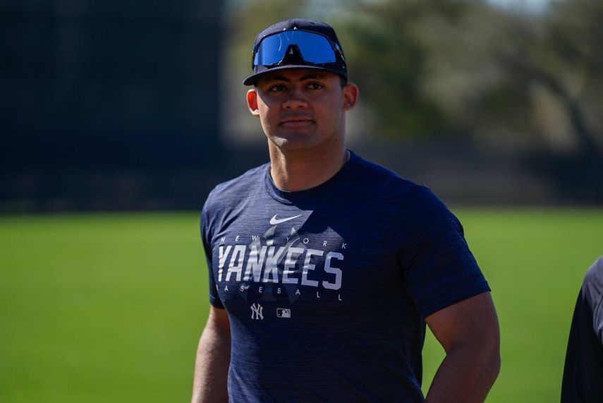 MLB: Jasson Domínguez avanza en su recuperación con Yankees