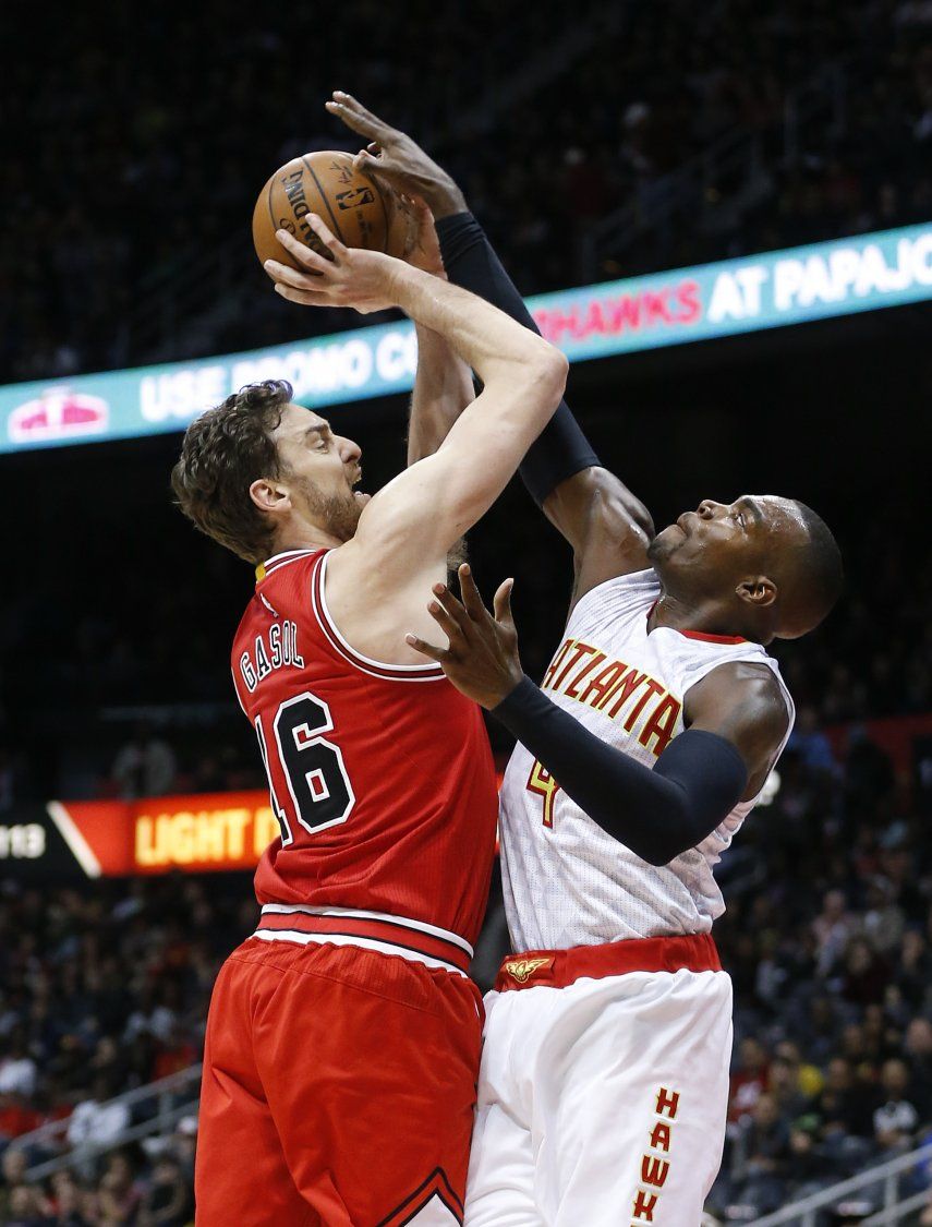 Horford y Millsap guían a Hawks en triunfo sobre Bulls