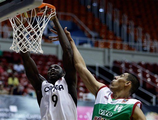 Premundial: Canadá apabulla a México por 95-40