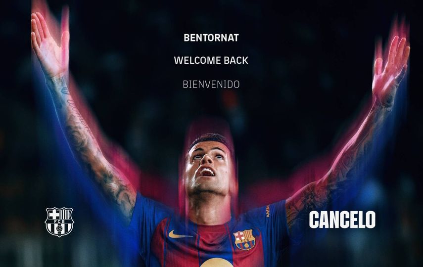 El FC Barcelona hizo oficial el fichaje de Joao Cancelo
