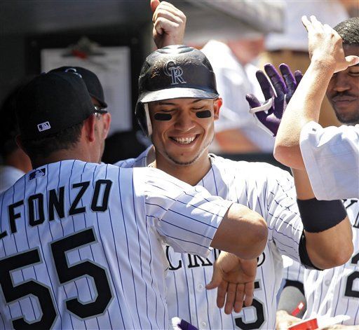 González de los Rockies ingresa a lista de lesionados
