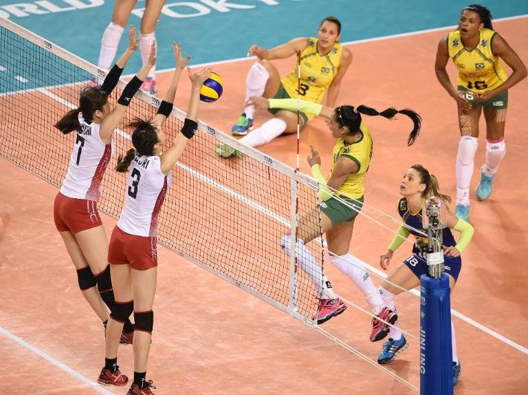 Brasil y Dominicana vuelven a ganar en el Mundial de voleibol femenino