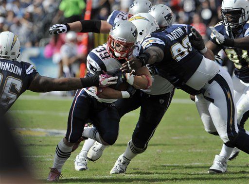 NFL: Patriots 23, Chargers 20; N. Inglaterra gana por una patada