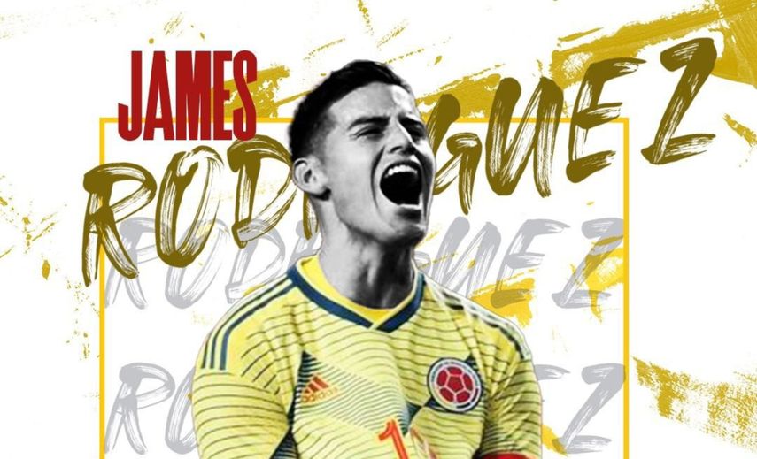 James Rodríguez ficha por el Al Rayyan de Catar&nbsp;