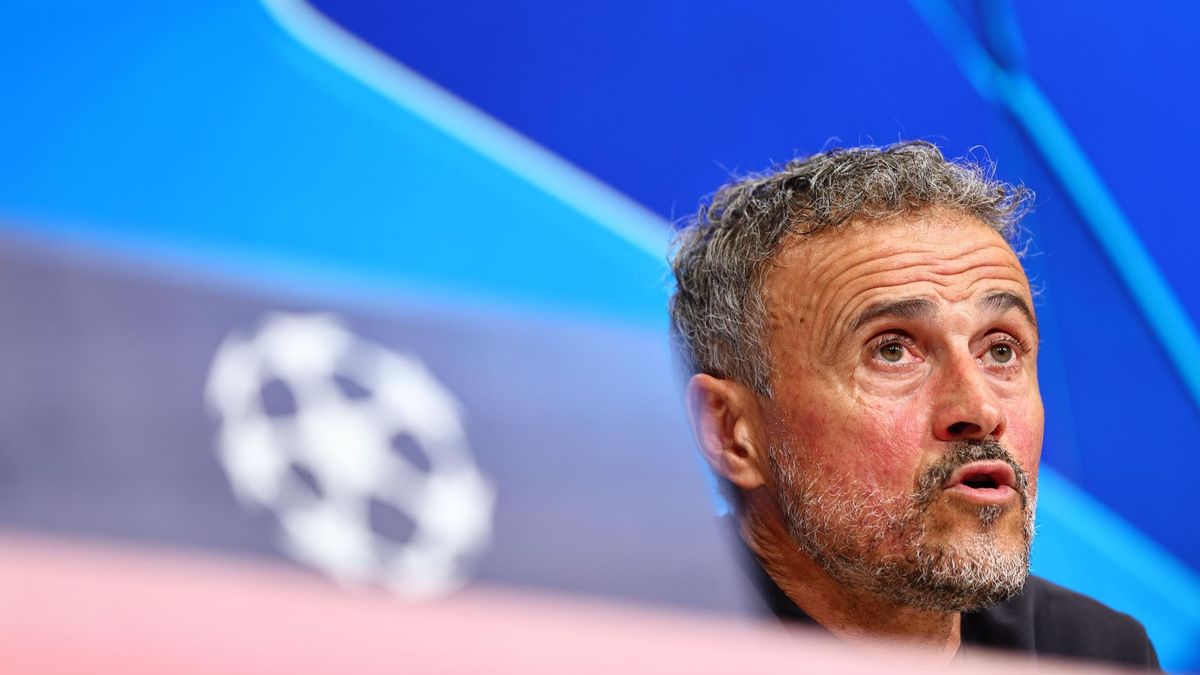 Luis Enrique, DT del PSG