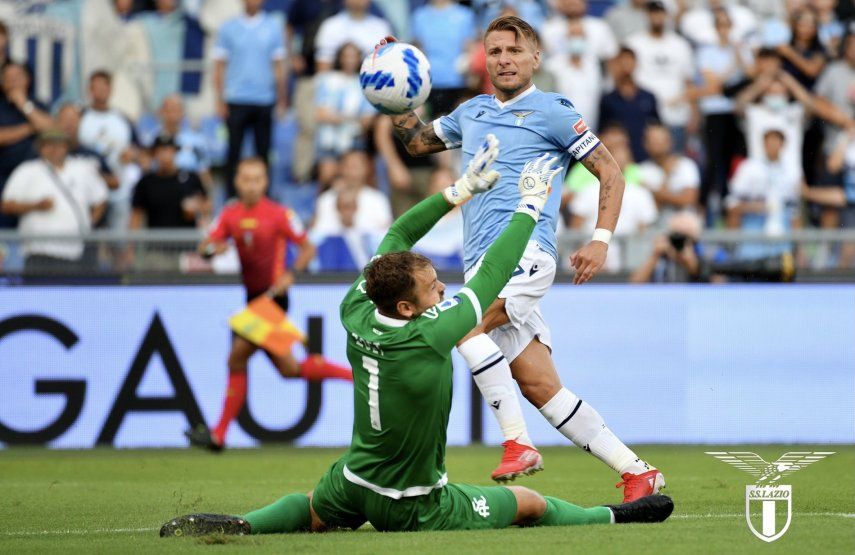 Serie A: La Lazio golea 6-1 al Spezia con Immobile liderando