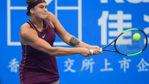La bielorrusa Sabalenka gana el torneo de Shenzhen