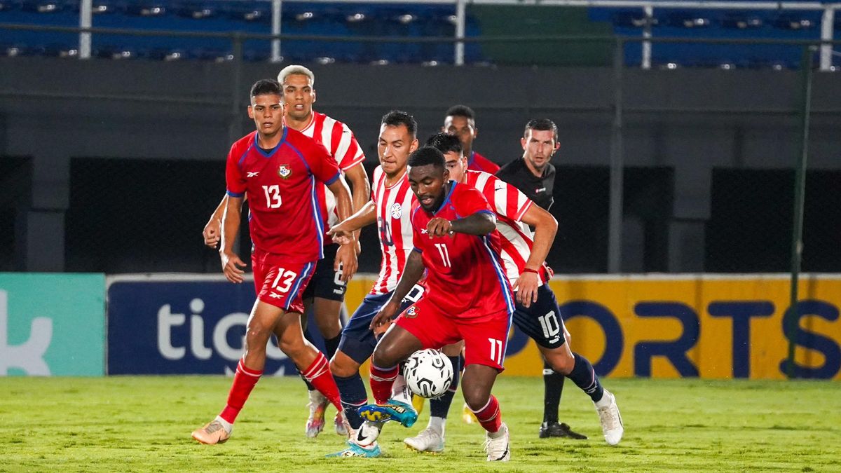 Así cayó Panamá U23 ante Paraguay en segundo partido en Asunción