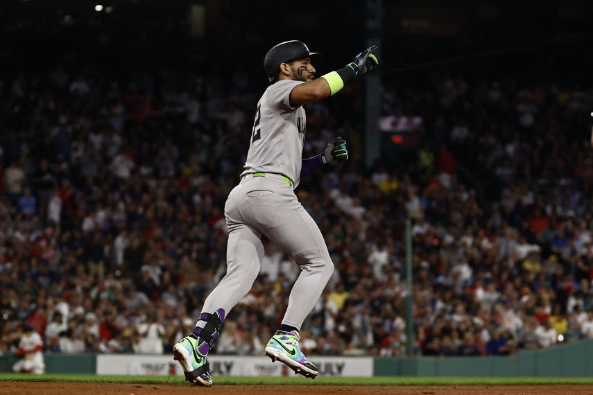 MLB: José Caballero demostró su poder con Yankees en Spring Training