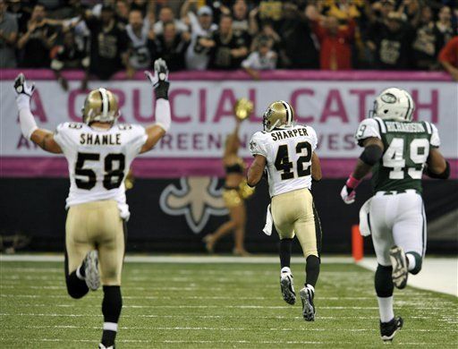 NFL: Saints 24, Jets 10; Nueva Orleáns sigue invicto