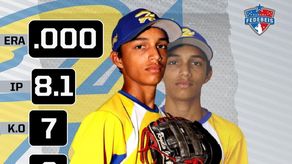 Béisbol Juvenil 2023: Rogelio Jaén MVP de la jornada 4